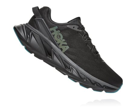 Hoka One One Elevon 2 Ženske Usposabljanje Čevlji Črna / Temno Siva SI-365074P